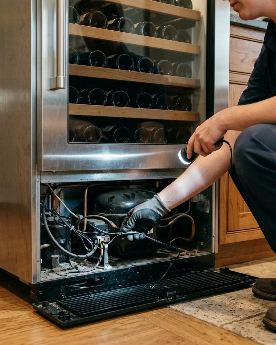 Sub-Zero wine cooler repair